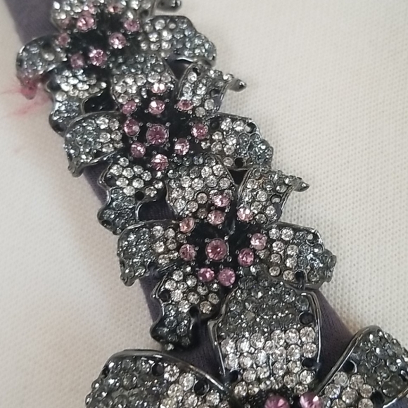 Sky Steel Gray Floral Dress - Picture 3 of 6